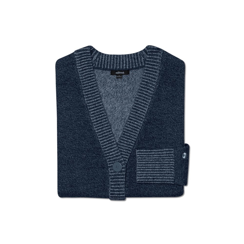 Allbirds Women\'s Wool Cardi - Sweaters Navy - ELT924637